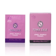 Town Talk Polish Jewel Sparkle Tissue Sachets 10pcs | Tisu Penggilat Permata