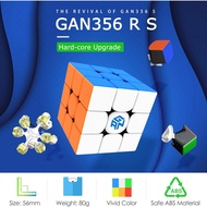 GAN 356 R S 3x3x3 Speed Cube, GAN Cube 3x3 Magic Cube, Stickerless Speed Cube Puzzle Cube Toys