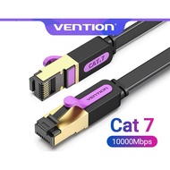 5 Meter Vention Cat7 Flat Ethernet Cable RJ45 Wire Lan cable 10Gbps Network for PC Laptop TV Box Wir