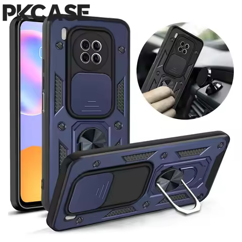 PKCASE Shockproof Bracket Push Window Case For Honor 400 Smart 400 Lite X9d X9c X9a X7d X5c Plus X70