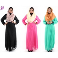 JF Fashion Long Chiffon Dress - M331