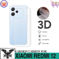 Promo Garskin XIAOMI REDMI 12 Anti Gores Belakang Handphone Anti Lengket Bekas Lem