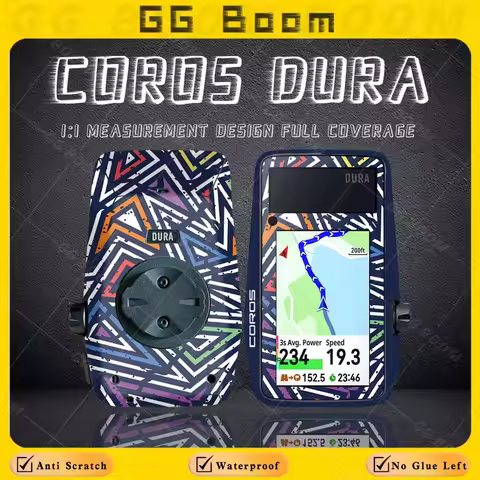 Used For COROS DURA Solar GPS Speedometer Bicycle Sticker Decorative Protection Touch Screen Cycling