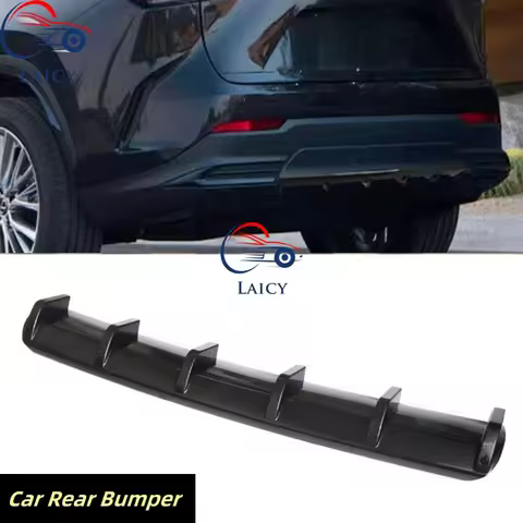 LAICY For L-exus NX200t NX300 NX350 Car Rear Bumper Side Diffuser Lip Spoiler Splitter Spoiler Shark