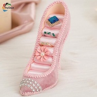 [chulisia] Prettyia Pink High Heel Shoe Jewel Holder Display for Home Decor Store Sell