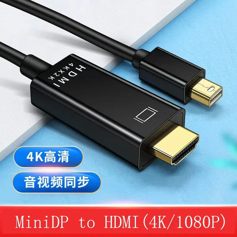 Mini Displayport to HDMI cable 4K 30Hz Thunderbolt Mini DP to HDMI HDTV adapter cable for Macbook pr