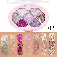7-color makeup gel glitter Set |Rave Accessories - EDM Accessories - Music festival - Music festival