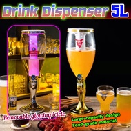 Drink dispenser Beer dispenser Beer tower Jug dispenser Draft beer dispenser Built-in light design 5