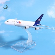 [jewelrycrown] Scale 1:400 Fedex Airlines Aircraft Model - Addition To Any Diecast Aircraft Collecti