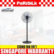 Mistral MSF040 Stand Fan (16inch) 5 Blades ( 1 Year Warranty)