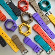 Bnb dw6900 aftermarket bezel strap g shock dw 6900 g-shock dw-6900 crazy color