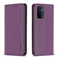 Ốp điện thoại cho Oppo mới A95 A94 A74 A55 A54 A16 a16s A52 A92 A74 5G từ Ví da nắp gập có khe cắm t