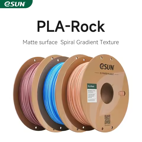 eSUN PLA 3D Printer Filament PLA Rock 3D Filament 1KG Rock Circle Frosted Filament For Bambu Lab Dua