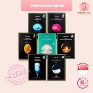 SG JM Solution Face Mask JM Solution Mask SOS Ringer Marine Pearl Jellyfish  bird nest Pink Snail Honey Royal Propolis