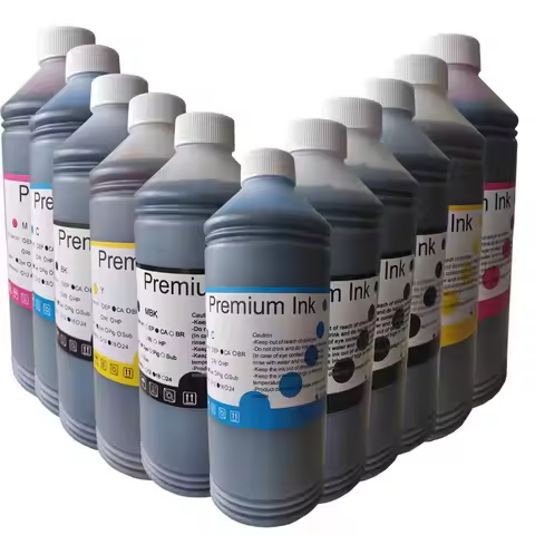 1000ml Premium Water-based Dye Refill Ink for Epson SureColor P6000 P8000 Printer C, LC, VM, VLM, Y,