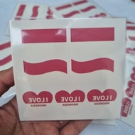 [1 SHEET] INDEPENDENCE TATTOO STICKER AUGUST 17