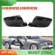 [luxiang.th] 1Pair Car Rearview Mirror Covers Trim Caps for     E65 E66 E67 E46 Coupe E46  511670742