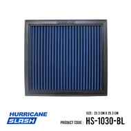 HURRICANE SLASH กรองอากาศผ้าน้ำเงินรุ่นใหม่ล่าสุด Isuzu D-Max All new 1.9L 19-20 HS-1030-BL