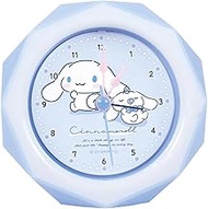 Tees Factory Sanrio Characters Diamond Cut Alarm Clock Nuance Cinnamoroll H 3.5 x W 3.5 x D 1.6 inch