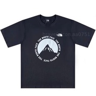 外國預訂 2色選 The North Face 雪山黑白logo短袖T恤