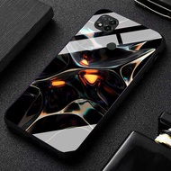 RR3 Latest XIAOMI REDMI 9C/10A Glitter Glass Case 2025 - REDMI 9C/10A Glass Softcase - Cheap, Luxuri