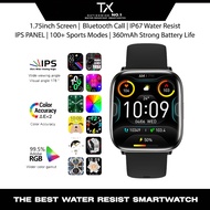 TX-106 Smart Watch AMOLED Smartwatch AI Voice Assistant Silica Gel Fitness Bracelet Tracker Calendar