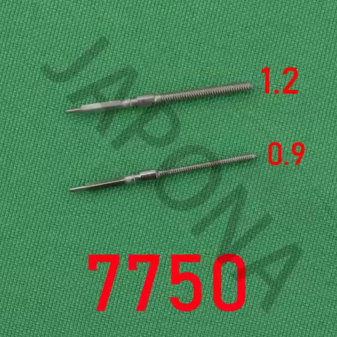 ETA 7750 Stem 7751 stem Movement Repair Tool for 7750 Movement Winding Stem 0.9mm 1.2mm Steel Handle