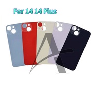Back Glass for 14 14 Plus  Back Glass Replacement Back Glass Back Battery Cover