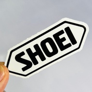 2 SHOEI Logo sticker STAMPS 8cm x 3cm.MULTI POSITION DECORATION..., Waterproof