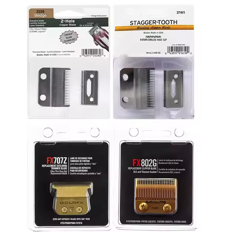 Professional Barberlogy Replacement Blades FX707 FX802 FX8010 For BaByIissPRO Magic Clip Hair Clippe