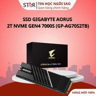 Gigabyte Aorus 2T Nvme Gen4 7000S SSD Hard Drive (Gp-Ag70S2Tb) -