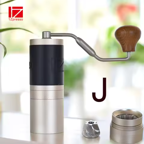 New 1zpresso J series manual coffee grinder portable coffee mill stainless steel 48mm 6core conical 