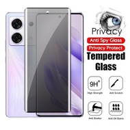 Curved Private Tempered Glass For Infinix Zero 30 Zero30 5G 2023 Screen Protector  Anti-Spy Privacy 