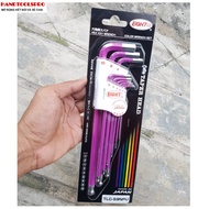 JAPAN 9-piece purple hexagonal ball set TLC-S9NPU EIGHT