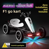 Hot Selling Go-kart Wholesales Price Fold-Able Go Kart For Children With Battery / Remote Control Go
