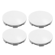 White 4pcs/Set Car 65mm Wheel Center Hub Cap Fit for TE37 17" & 18" RE30 CE28n 18"