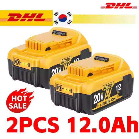 NEW Battery Compatible with dewalt power Tools 18V 12Ah rechargeable electric tool Lithium batteries