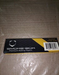 KERTAS PAPIR SMOKE BOX YELLOW SUPER KING SIZE