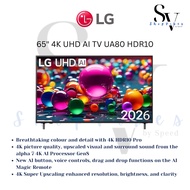 LG 65" 4K UHD AI Smart TV with ThinQ and Magic Remote 65UA8055PSA
