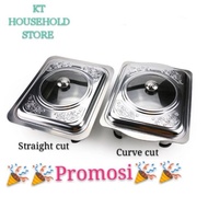 RM 20 Set Periuk Bufet 5 set 34x28 BUFFET EMBOSSED BUFFET TRAY SET BUFFET FOOD TRAY SERVING TRAY KEN