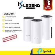 TP-LINK Deco M4 AC1200 Gigabit Mesh WiFi Router Systrem Support UniFi, Maxis 2 PACK
