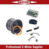 2000W 55KM/H Electric Hub Motor Kit, QS Motor 212 BLDC Brushless for E-Scooter/Trike，10x7 Inch Wheel