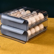 ALOBON modern 2-tier Egg Storage box/transparent egg storage/imported stacking egg box