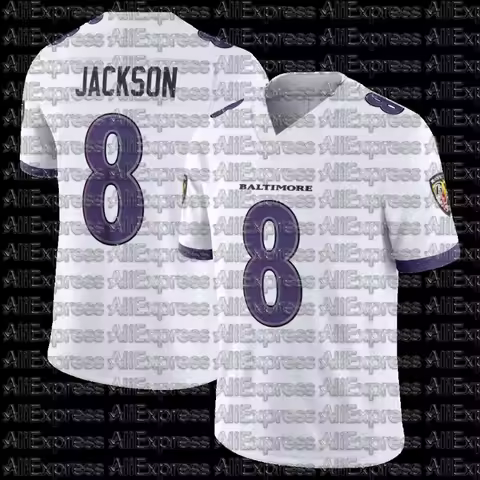 2026 Summer Hot Sales # 8 American Football Daily Hobbies Training Sports White Shirt T-shirt Adult