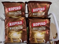 Combo 4 Bịch Cà Phê Sữa Hòa Tan Kopiko Macchiato 3in1 400g Date 1/2027