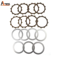 On SALE fit for Yamaha TT600 XT400 XT500 XT600 SRX400 Clutch Kit Steel & Friction Plates 5Y1-16331-0