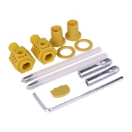 【BLINKNB ready】Wall Mounted Toilet Locking Kit Nylon Iron Fixing Fastener for Wall Hung WC Seat