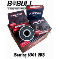 BEARING 6301 2RS Bearing Laher 6301 2rs FIXPAL