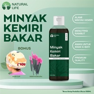 MINYAK KEMIRI BAKAR NATURAL LIFE 100ML || ASLI MINYAK KEMIRI ||