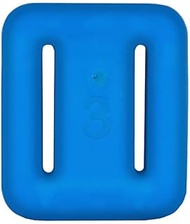 Sea Pearls Vinyl Coated Lace Thru Weights-Blue-3LB